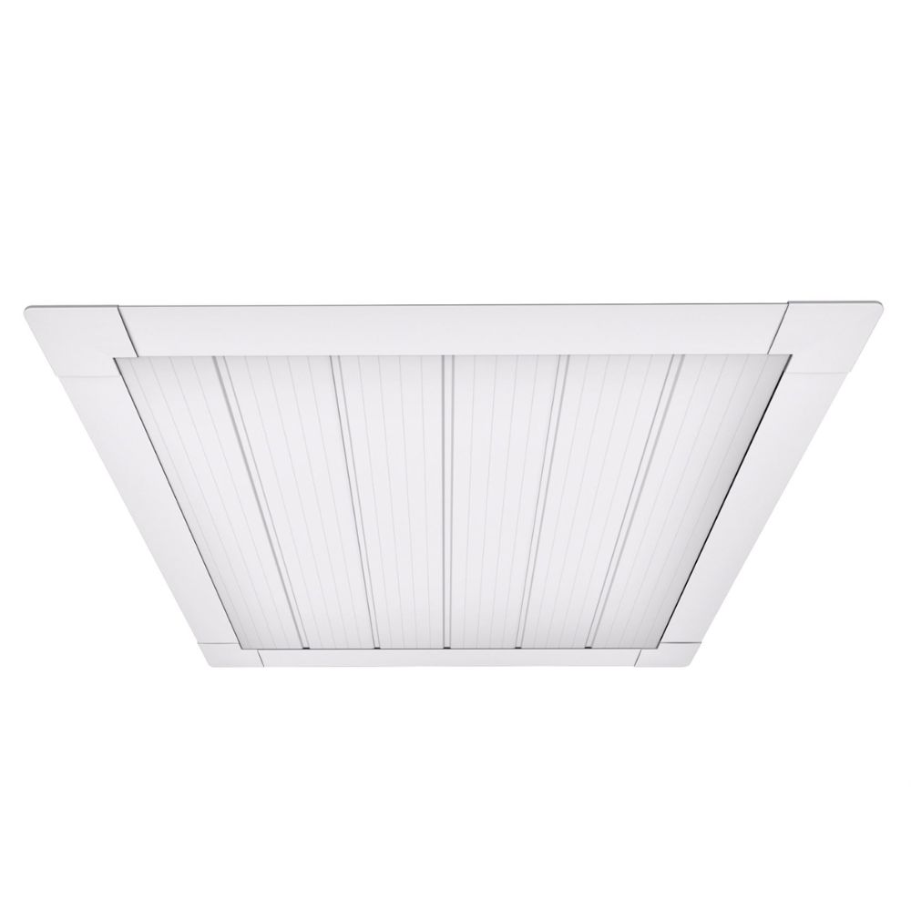 Kit Alçapão 60 X 60cm Pvc - Branco/Marrom - Plasbil
