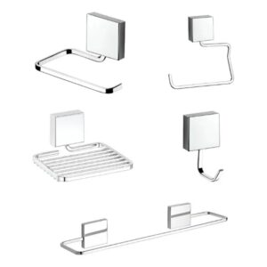 Kit Banheiro Fixare Cr - Schmitt