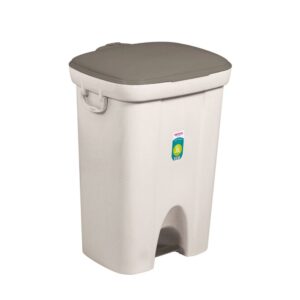 Lixeira 36l Ret C/Pedal 298 Sanremo