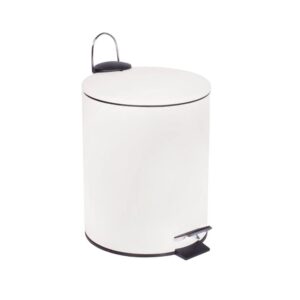 Lixeira 5l Modern Branca Mor