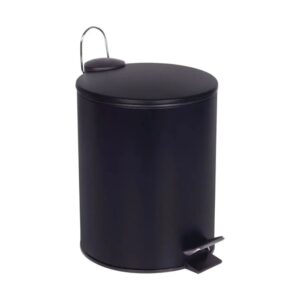 Lixeira 5l Modern Preta Mor