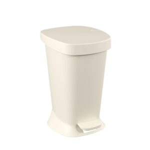 Lixeira Square C/Pedal 5l – Light Gray Coza 10424
