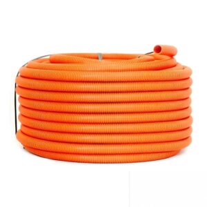 Mangueira Corrugada Laranja 25mm (50mts) Amanco