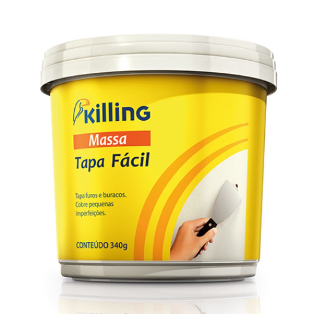Massa Tapa Fácil 340g - Killing