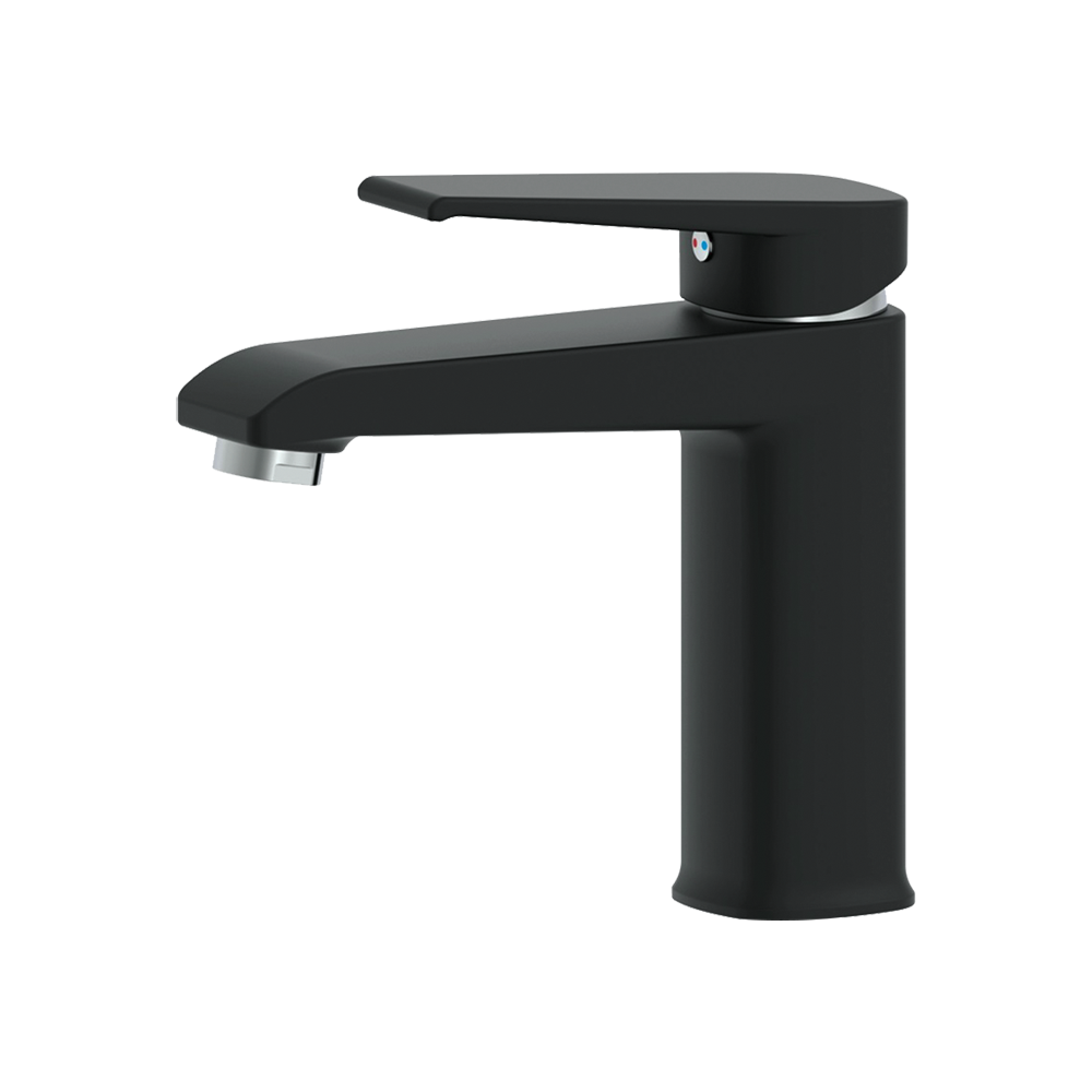 Monocomando Lavatório Shape Black B46 2875 Lorenzetti