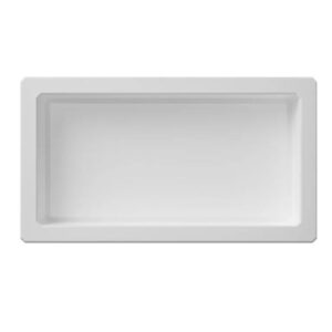 Nicho Plástico Branco 30x60x8cm Aba25mm Astra