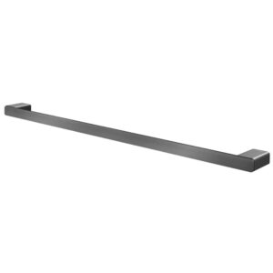 Porta-toalhas bastão 676 mm Docolflat Grafite Escovado Docol