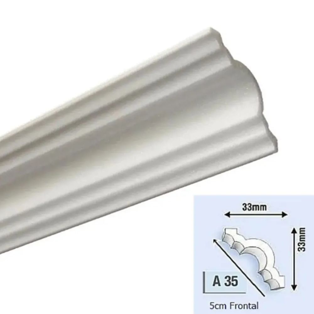 Perfil Rodateto A35 (Pct C02 Barras 2m) Corzim