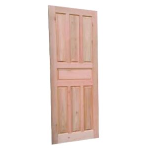Porta Americana 80x210 Tipo 2 Eucalipto Fingada Natural