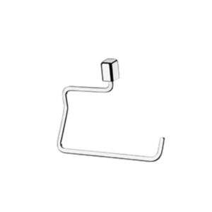 Porta Toalha Rosto Cromado Essencial 19x15x6 - Schmitt