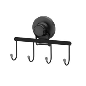 Porta Utensílios Preto Faciliti C/Ventosa - Schmitt