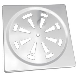 Ralo Inox Simples 10x10cm - Flux Hidro