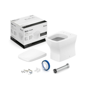 Kit Bacia Convencional Boss Bco (Ass + Kit Inst) Roca