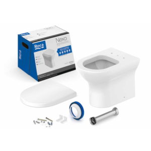 Kit Bacia Convencional Nexo Bco (Ass + Kit Inst) Roca
