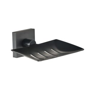 Saboneteira Loft Square Black B83 2008 Lorenzetti