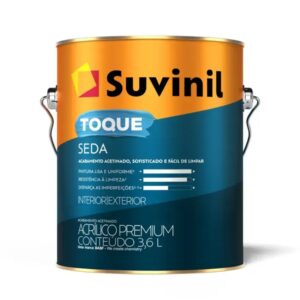 Tinta Acrílica Branco Neve Toque De Seda 3,6lts Suvinil