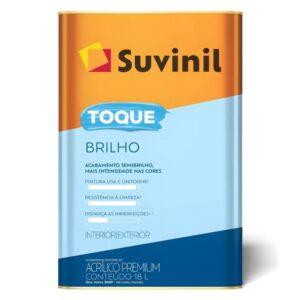 Tinta Acrílica Toque Brilho Branco 18l Suvinil