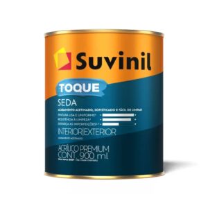 Tinta Acrílica Branco Toque Seda 900ml Suvinil