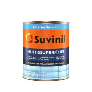 Tinta Esmalte Acetinada 900ml Multisuperficies Branco Suvinil