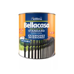 Tinta Esmalte Branco Brilhante 900ml  Bellacasa - Killing
