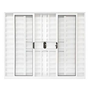 Veneziana 6 folhas 1,00x1,20m C/Grade Vls Bc Le Strike