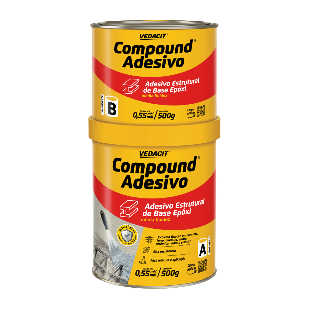 Adesivo Compound Vedacit 1kg