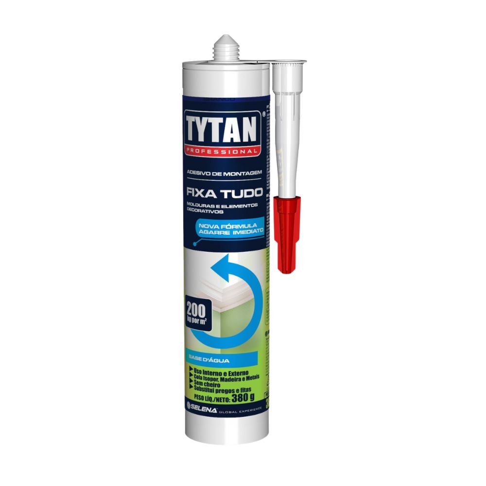 Adesivo Fixa Tudo Branco 380g - Tytan