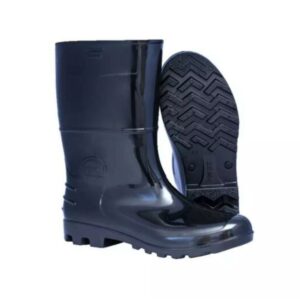 Bota Preta N.39 Safety Boots C. Medio S/Forro