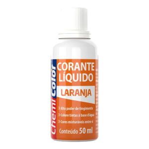 Corante Liquido Laranja 50ml – Chemicolor