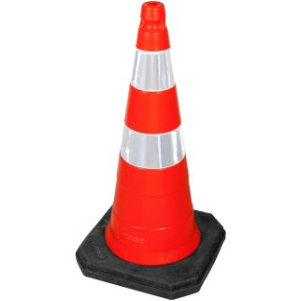 Cone 75cm C/Base Pvc - Vonder