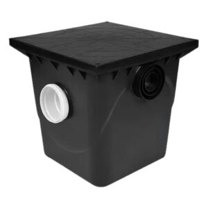 Caixa De Gordura Grande Preta 42L 011005601 Metasul