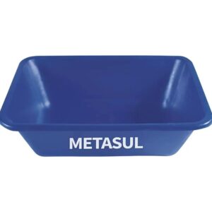 Caixa P/Massa 50l Azul Metasul