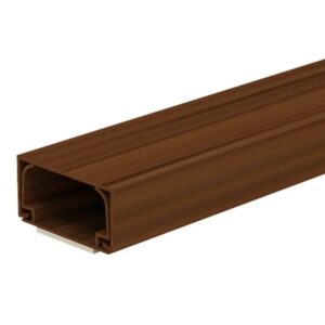 Caneleta Mogno Com Fita Adesiva e Sem divisória 10mm x 2.000mm Durin
