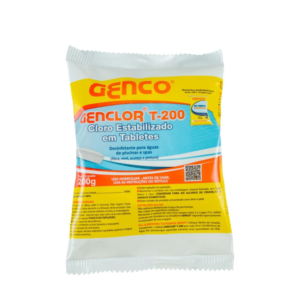 Cloro Tablete 200gr - Genco