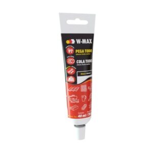 Cola Tudo W-Max Branco 40ml/70g - Wurth