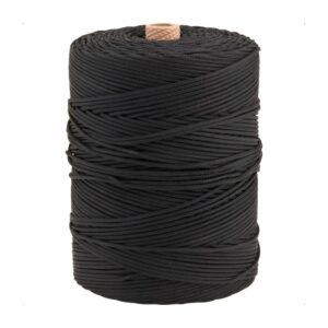 Corda Trançada Pp Preta 3mm (M)