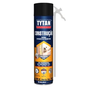 Espuma Expansiva Construção 500ml/340g - Tytan