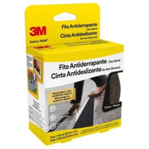 Fita Anti Derrapante Preto 50mmx5m - 3m