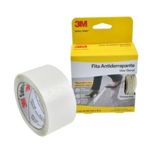 Fita Anti Derrapante Transparente 50mm X 5m - 3m
