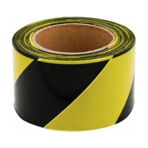 Fita Zebrada 70mmx200 Amarela/Preta