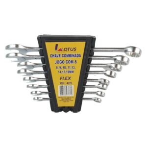 Jogo Chave Combinada 8pc (8-11,13,14,17,19mm) Lotus