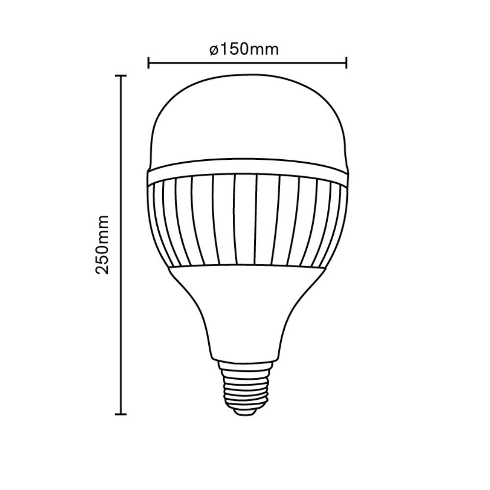 Lâmpada Led 100w 9000lm 6500k Blumenau - Imagem 2