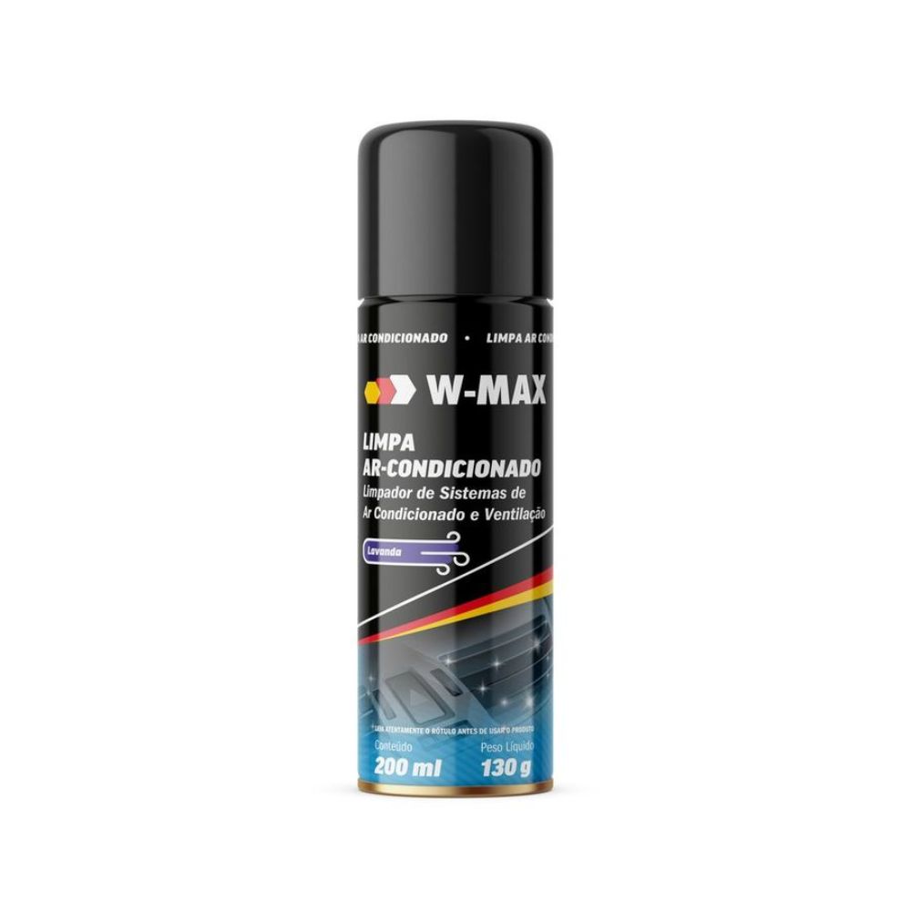 Limpa Ar Condicionado Lavanda W-Max 200ml Wurth