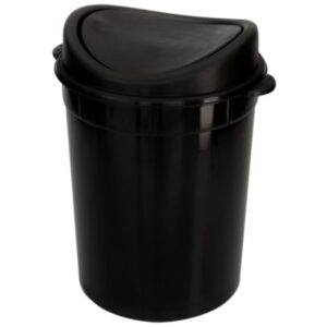 Lixeira Multiuso Basculante 12l Preto Durin