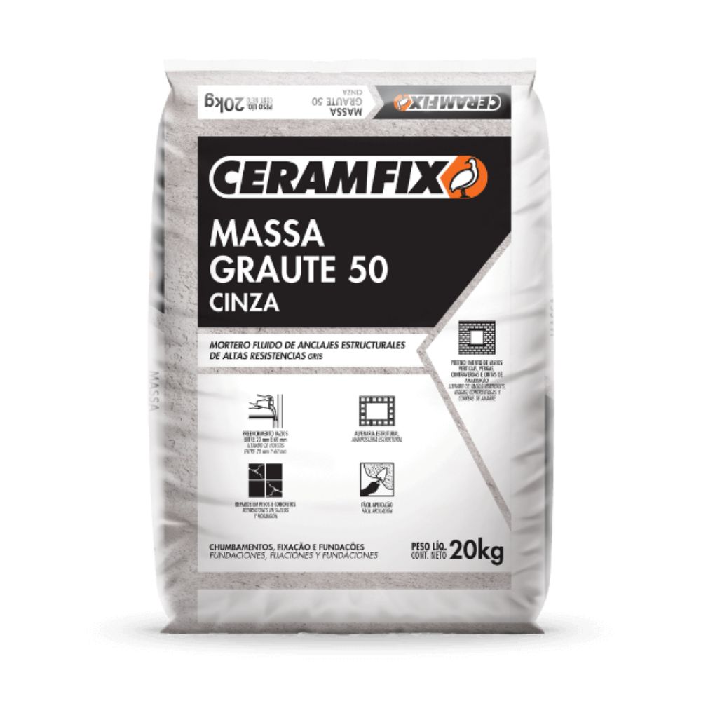 Massa Graute 50 - 20kg Ceramfix