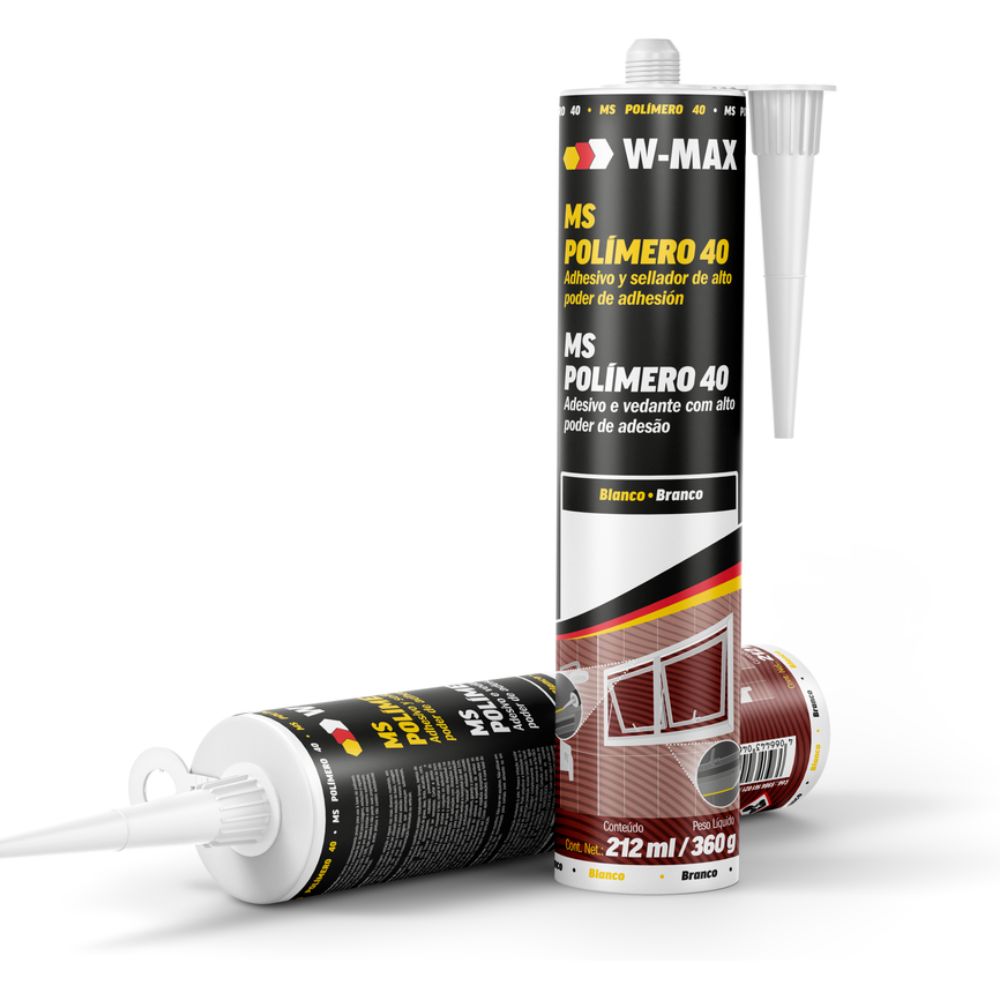Ms Polímero 40 Branco W-Max 212ml/360g - Wurth