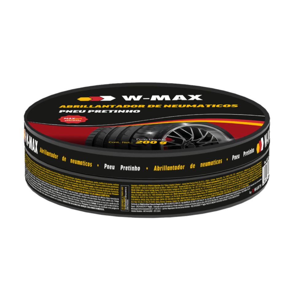 Pneu Pretinho W-Max 200g Wurth