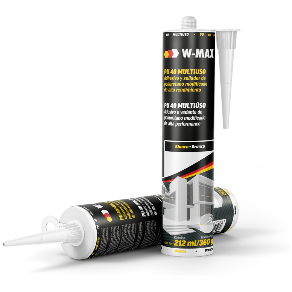 Pu 40 W-Max Branco 212ml/360g - Wurth