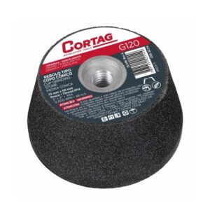 Rebolo G-120 Tipo Copo Conico 75mm Rosca M14 Cortag