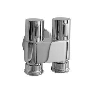 Registro Duplo Universal 1/2" E 3/4 Cr - Flux Hidro